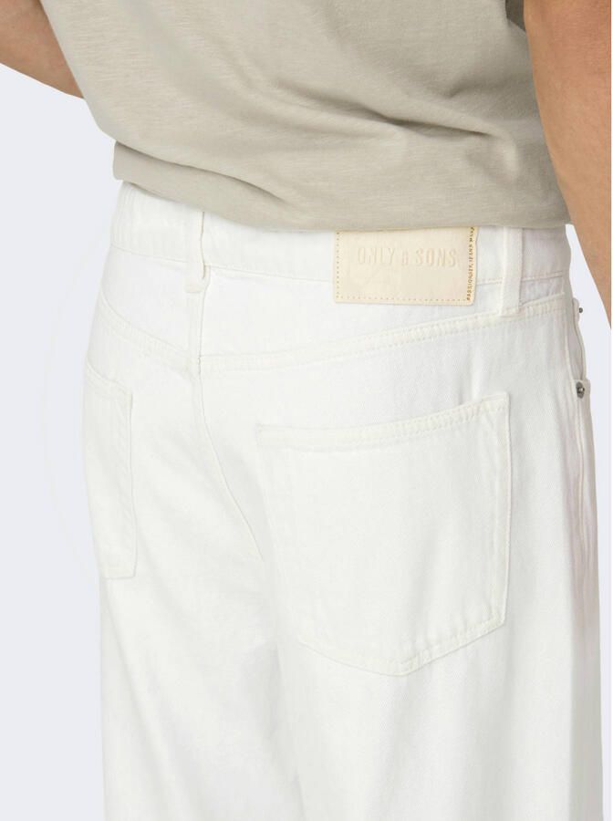 ONLY & SONS ONSFADE loose fit jeans white - Foto 2