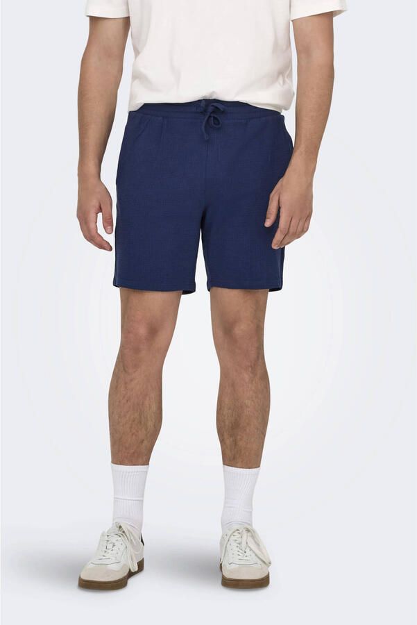 ONLY & SONS Short ONSKIAN LIFE REG SEERSUCKER SHORTS NOOS