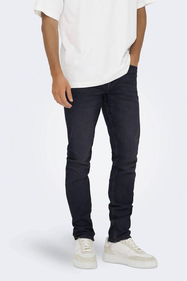 ONLY & SONS ONSLOOM slim fit jeans blue black denim