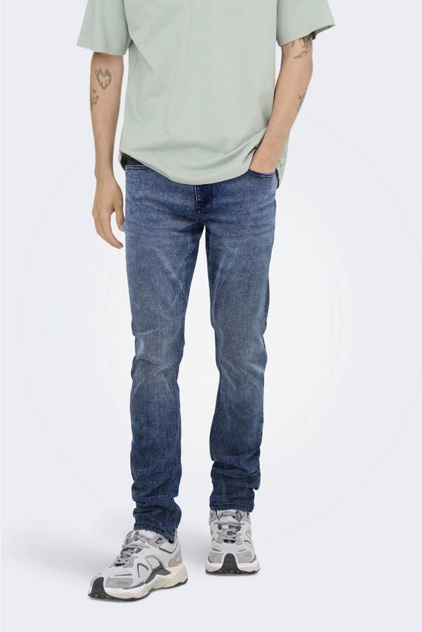 ONLY & SONS ONSLOOM slim fit jeans medium blue denim