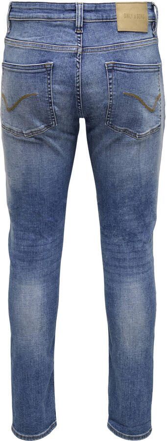 ONLY & SONS ONSLOOM slim fit jeans Medium Blue Denim - Foto 3