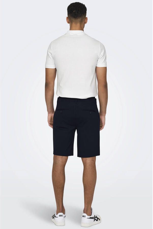 Only & Sons regular fit bermuda s van viscosemix model 'MARK' - Foto 3