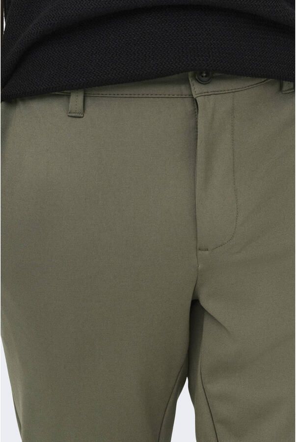 Only & Sons Slim fit chino van viscosemix model 'MARK' - Foto 2