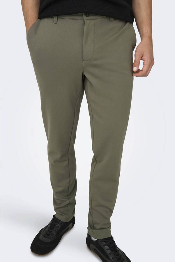 Only & Sons Slim fit chino van viscosemix model 'MARK' - Foto 3