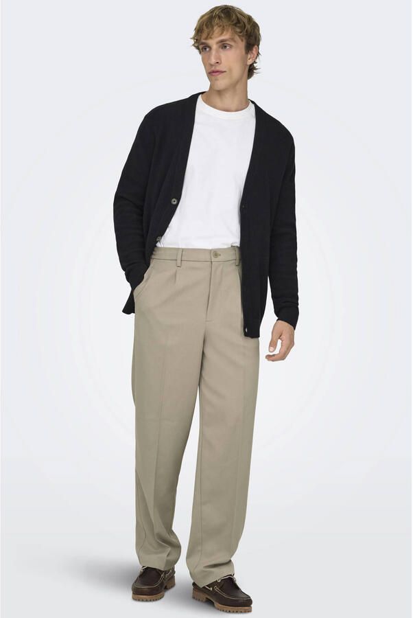 ONLY & SONS ONSMIRO loose chino beige - Foto 3