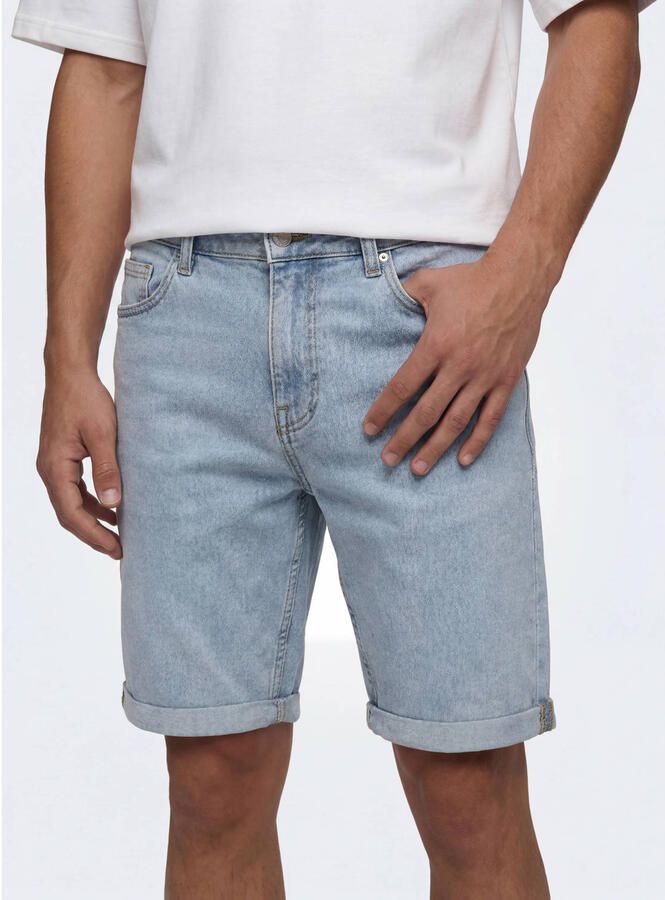 Only & Sons regular fit jeansshorts van katoenmix model 'PLY LBD 6185' - Foto 2