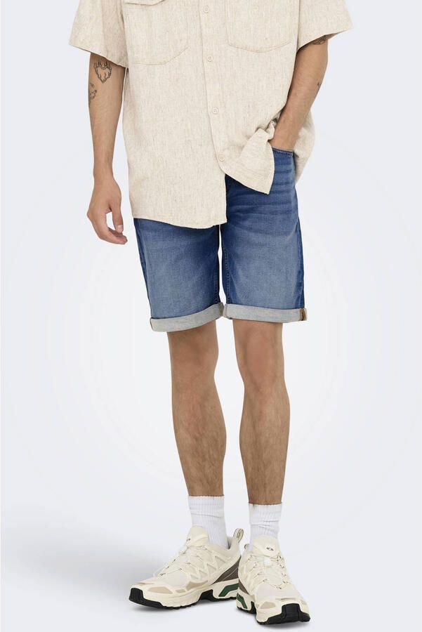 ONLY & SONS ONSPLY denim regular short medium blue denim