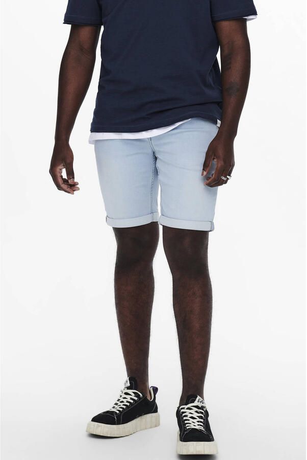 ONLY & SONS Jeansshort ONSPLY LIGHT BLUE 5189 SHORTS DNM NOOS