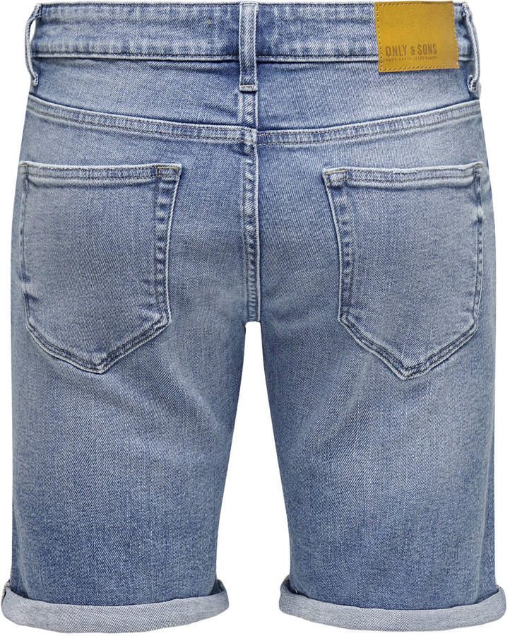 Only & Sons Korte regular fit jeans in 5-pocketmodel model 'PLY' - Foto 2