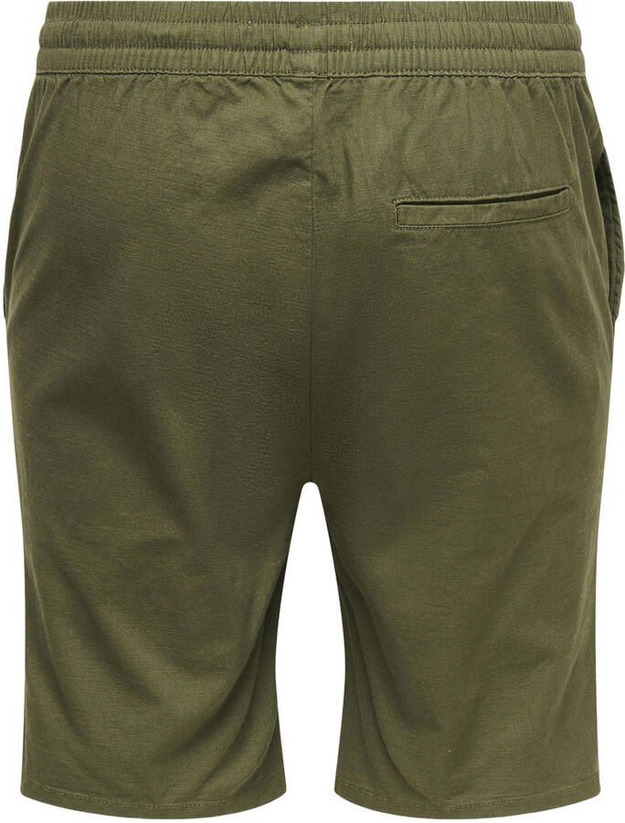 ONLY & SONS ONSREID slim casual short groen - Foto 2