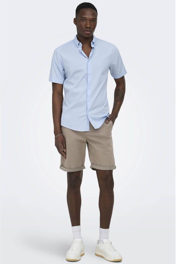 ONLY & SONS ONSSAUL regular chino short beige - Foto 2