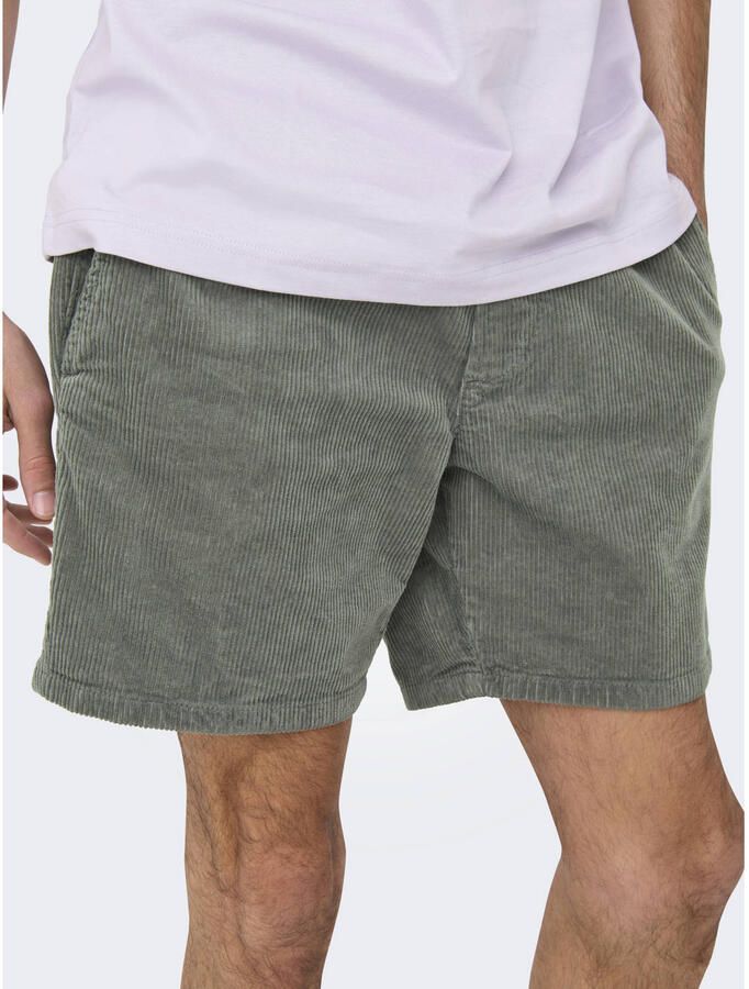ONLY & SONS ONSTEL regular casual short rib gebreid groen - Foto 2
