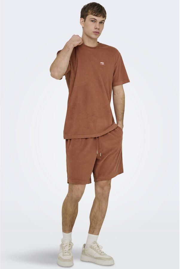 ONLY & SONS ONSTELLAS regular casual short brique - Foto 2