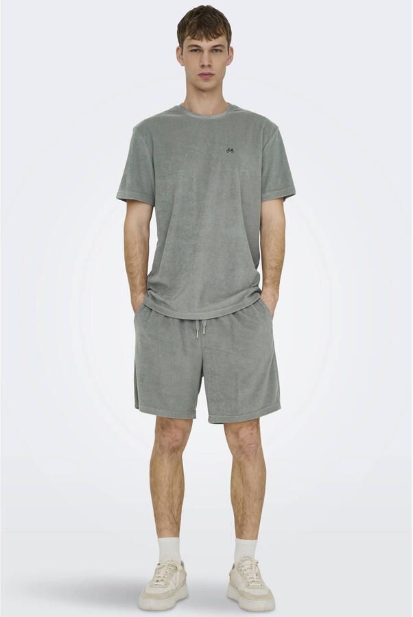 ONLY & SONS ONSTELLAS regular casual short grijsgroen - Foto 3