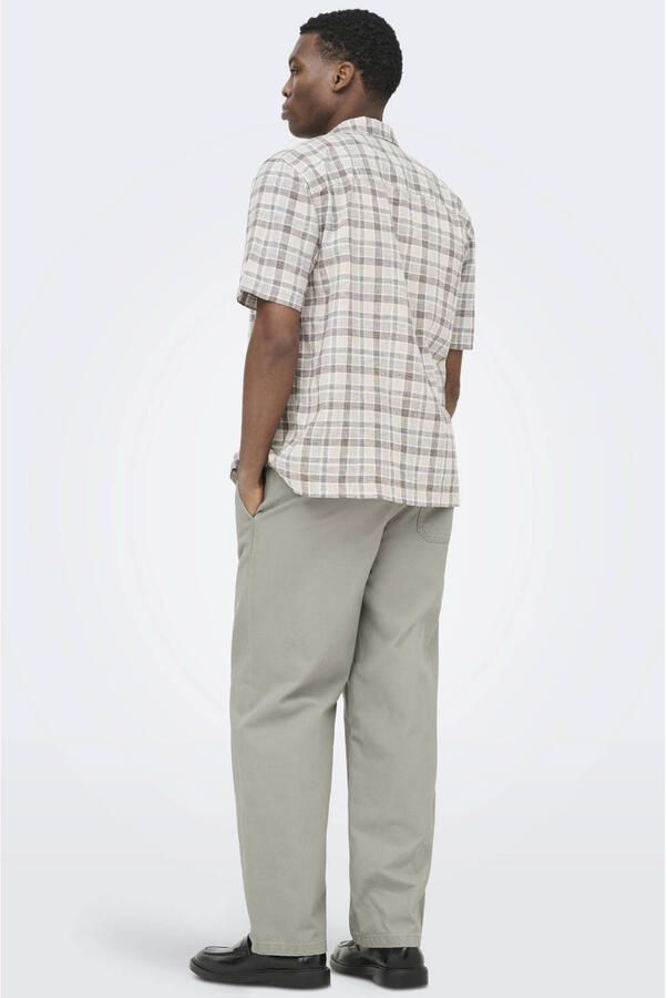 ONLY & SONS ONSTIMES loose casual broek lichtgroen - Foto 2