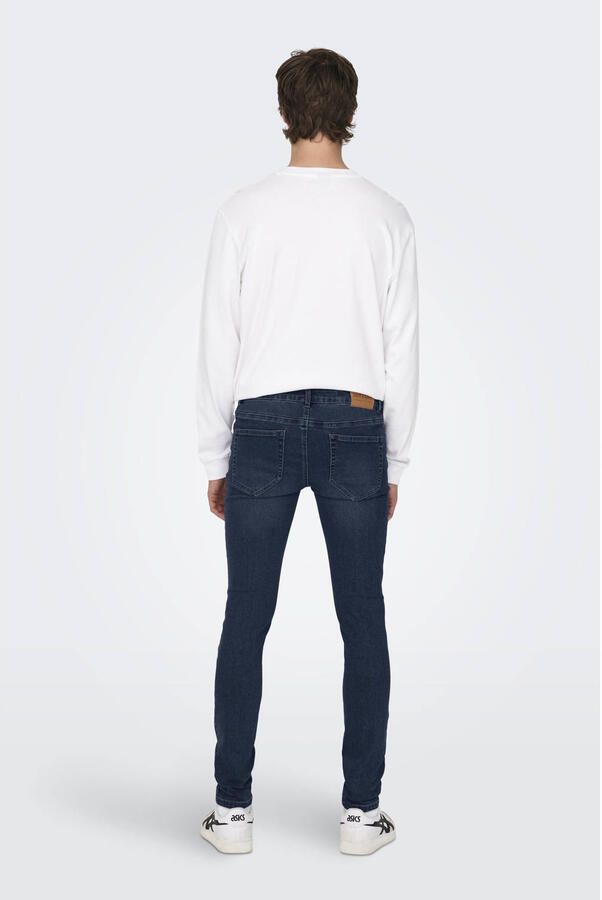 ONLY & SONS ONSWARP skinny jeans dark blue denim - Foto 1