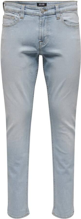 ONLY & SONS ONSWARP skinny jeans light blue denim