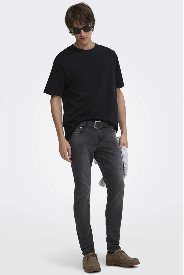 ONLY & SONS ONSWARP skinny jeans washed black - Foto 2