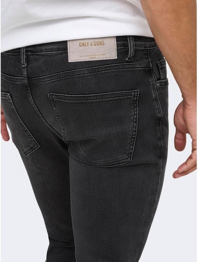 ONLY & SONS ONSWARP skinny jeans zwart - Foto 2