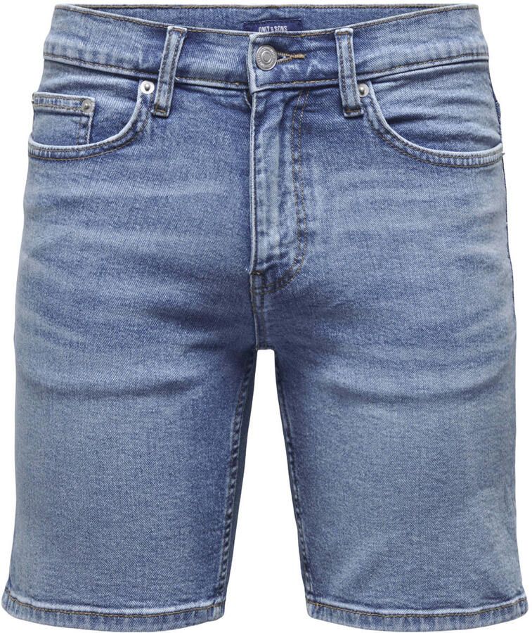 ONLY & SONS ONSWEFT denim regular short medium blue denim