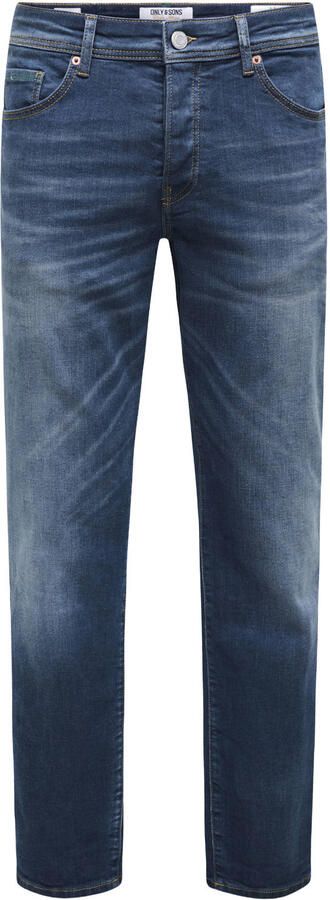 ONLY & SONS ONSWEFT regular fit jeans Dark Blue Denim - Foto 3