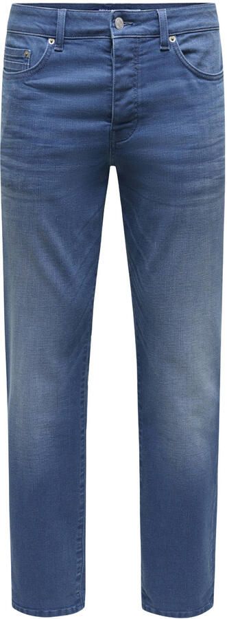 ONLY & SONS ONSWEFT regular fit jeans dark medium blue denim - Foto 3