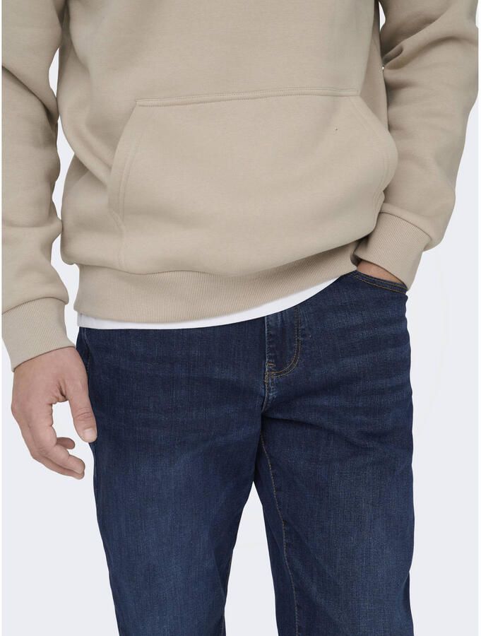 ONLY & SONS Straight jeans ONSWEFT REG.DK. BLUE 6752 DNM JEANS NOOS