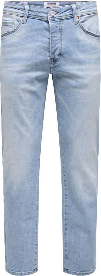 ONLY & SONS ONSWEFT regular fit jeans Light Blue Denim - Foto 3