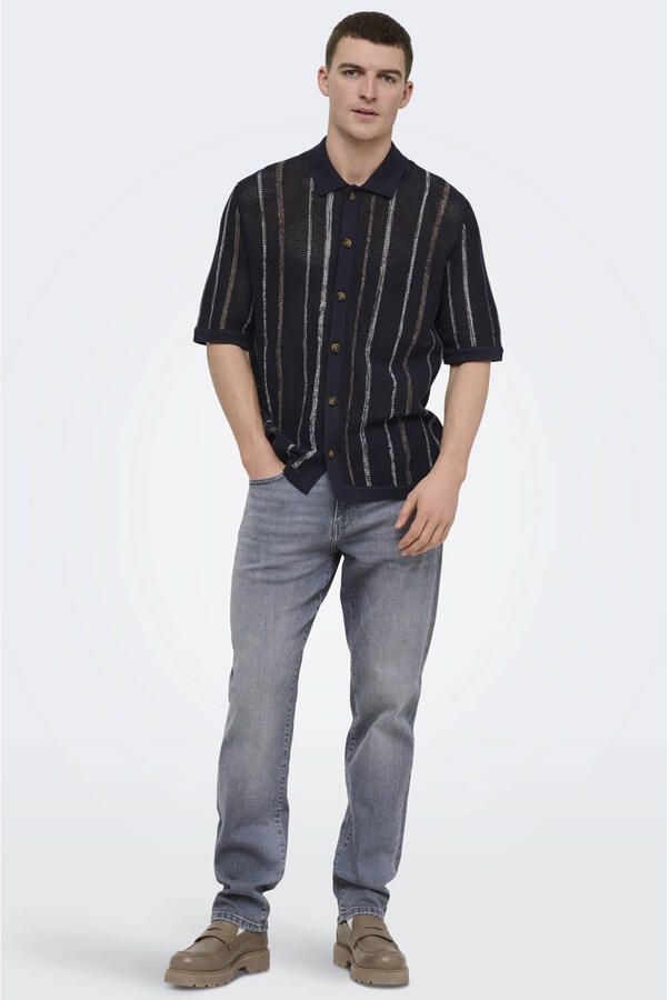 ONLY & SONS ONSWEFT regular fit jeans light grey denim - Foto 3