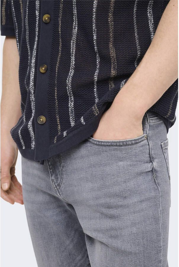 ONLY & SONS ONSWEFT regular fit jeans light grey denim - Foto 2