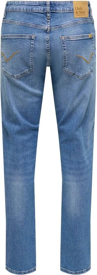 ONLY & SONS ONSWEFT regular fit jeans light medium blue denim - Foto 3