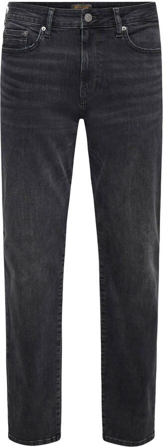 ONLY & SONS ONSWEFT regular fit jeans zwart - Foto 3