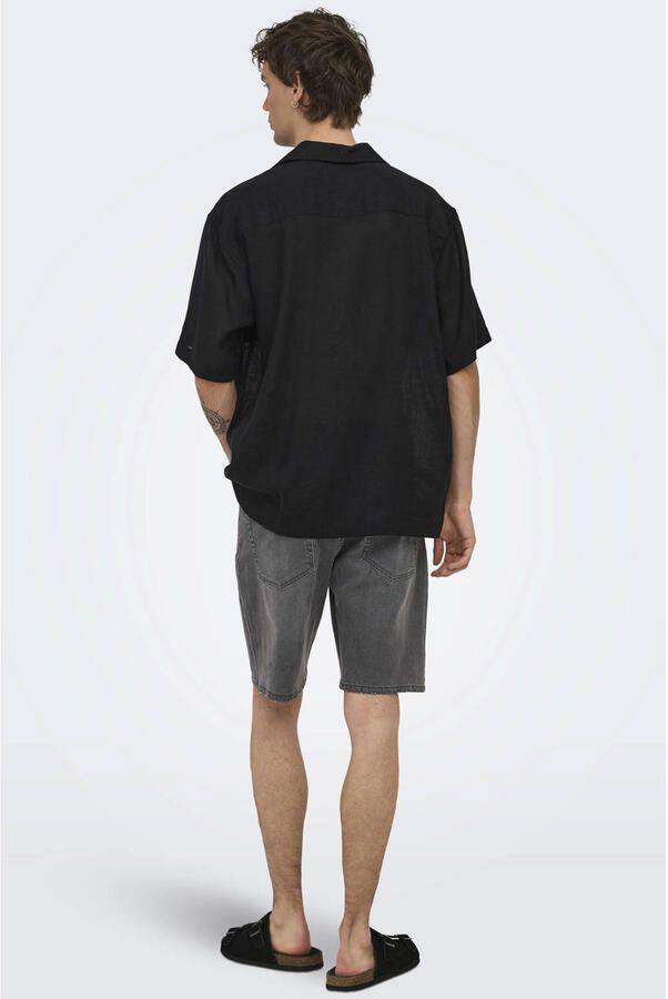 ONLY & SONS ONSWEFT regular denim short medium grey denim - Foto 2