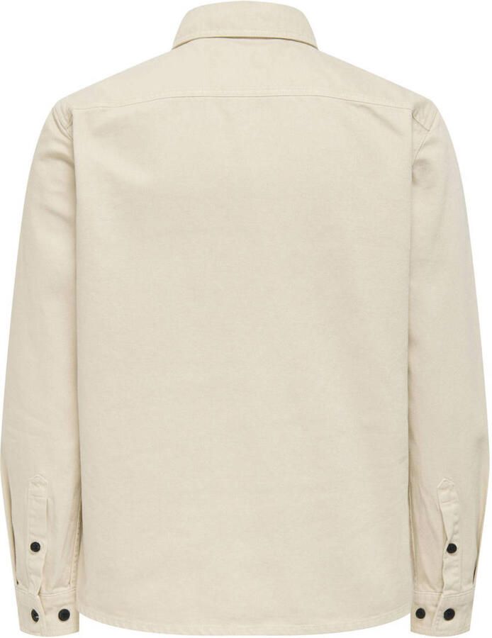ONLY & SONS overshirt beige