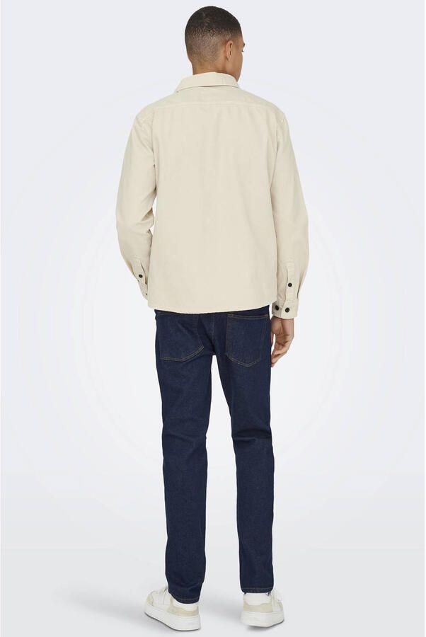 ONLY & SONS overshirt beige - Foto 2