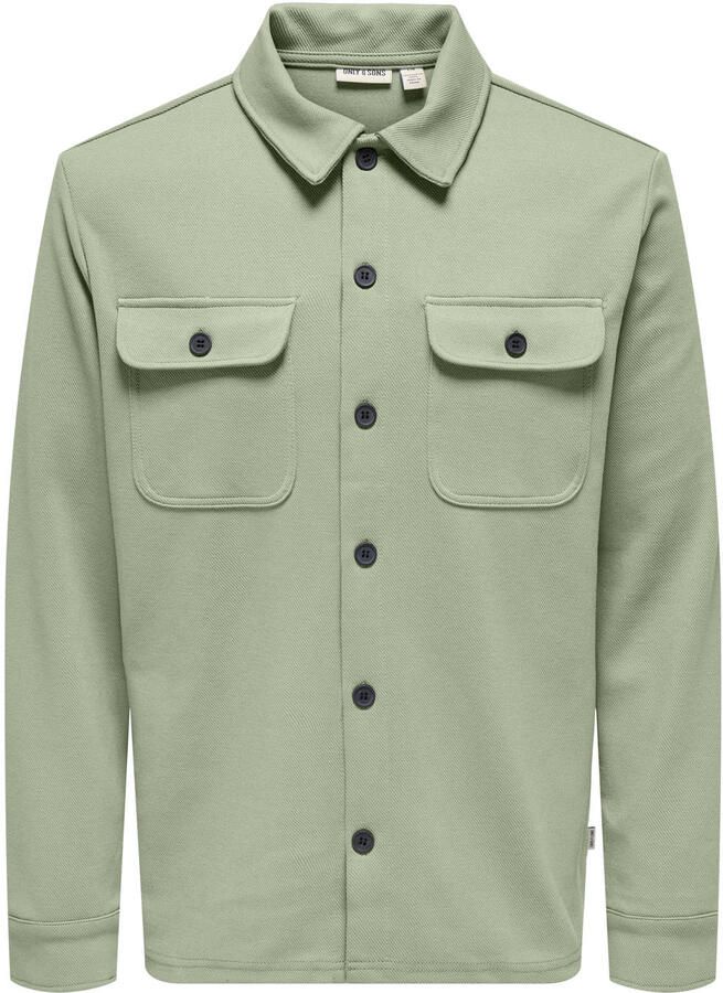 ONLY & SONS overshirt groen