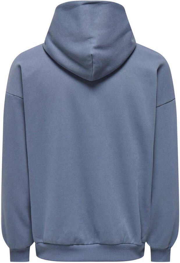 ONLY & SONS oversized hoodie indigo