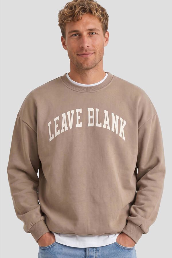 ONLY & SONS oversized sweater met print fossil - Foto 2