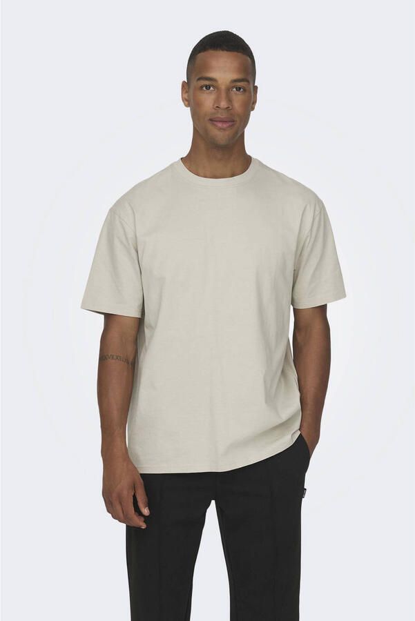 ONLY & SONS Shirt met ronde hals ONSFRED RLX SS TEE - Foto 3