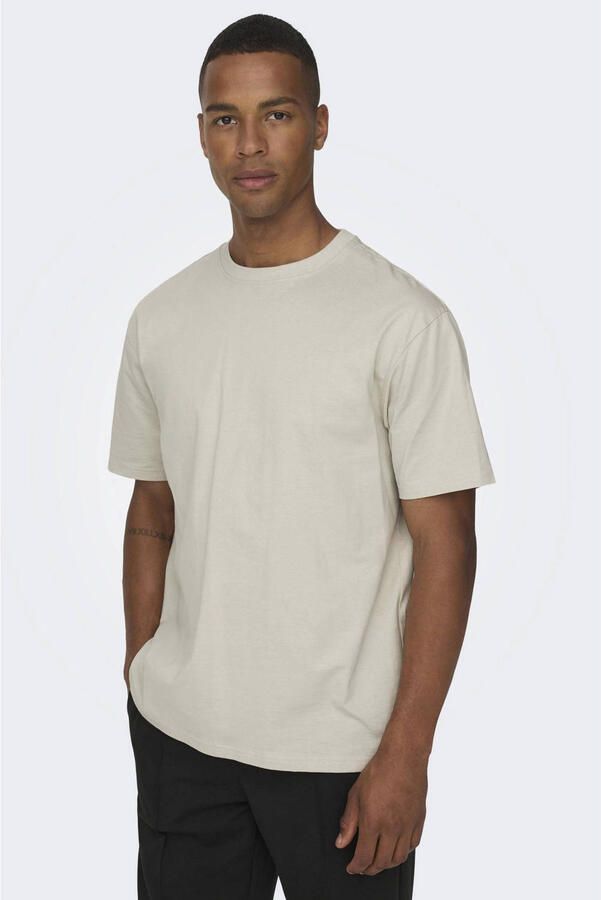 ONLY & SONS Shirt met ronde hals ONSFRED RLX SS TEE - Foto 2