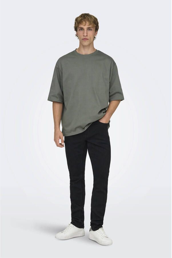 Only & Sons Oversized T-shirt met ronde hals model 'MILLENIUM' - Foto 3