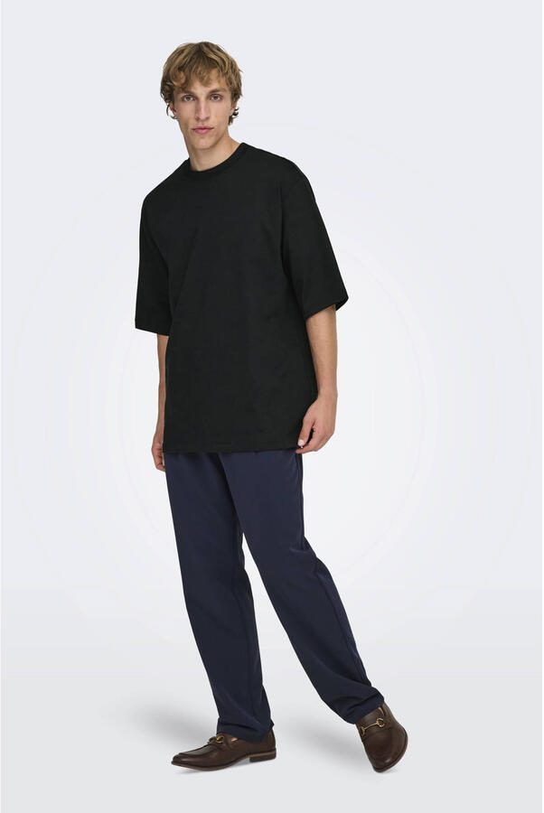 ONLY & SONS Shirt met ronde hals ONSMILLENIUM OVZ SS TEE NOOS - Foto 2
