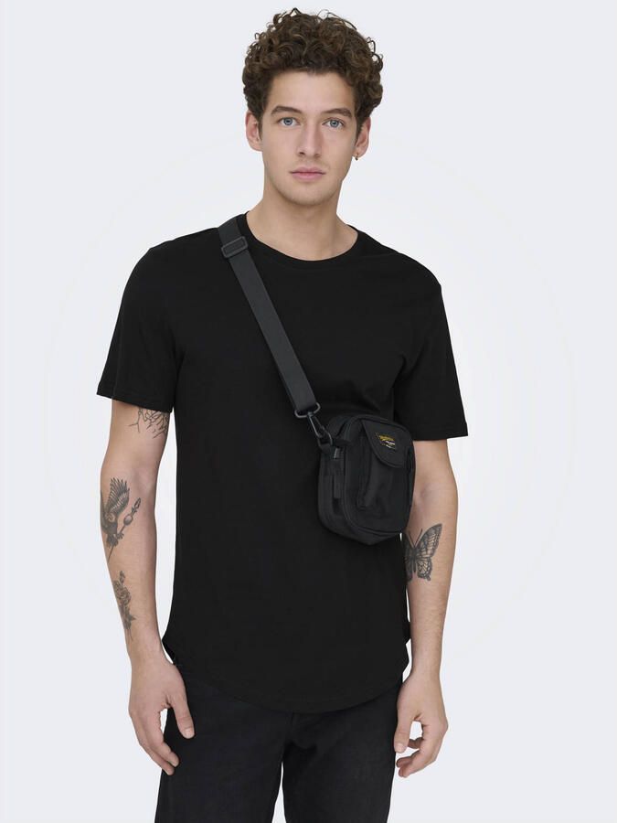 ONLY & SONS Shirt met ronde hals ONSMATT LONGY SS TEE NOOS - Foto 3