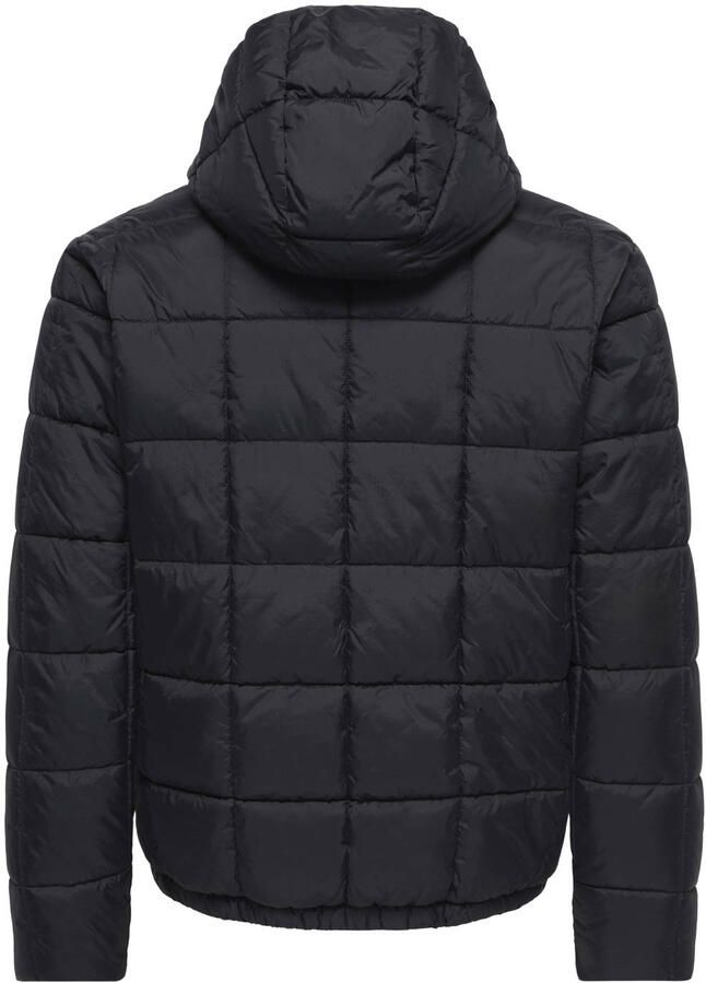 ONLY & SONS quilted jas zwart - Foto 2