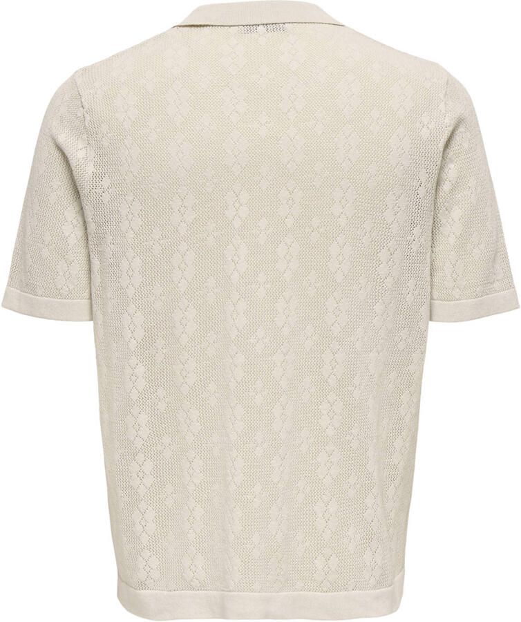 Only & Sons Regular fit vrijetijdsoverhemd met resortkraag model 'KEN LIFE'