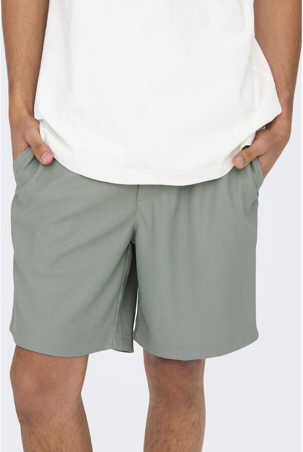ONLY & SONS Short ONSTEL LIFE PLIZZE SHORTS NOOS