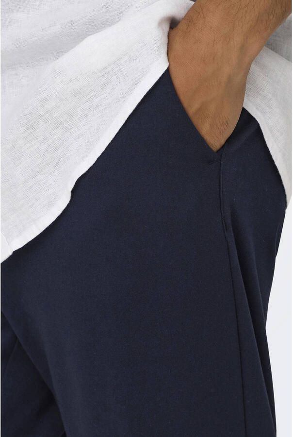 ONLY & SONS regular fit pantalon ONSMARK donkerblauw - Foto 2