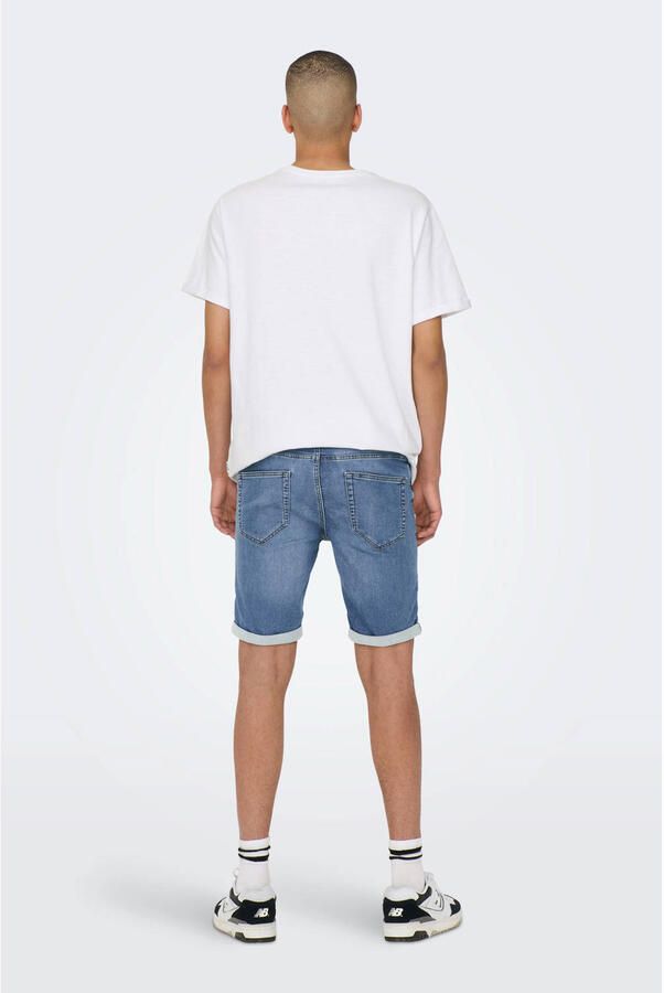 ONLY & SONS Jeansshort ONSPLY LIGHT BLUE 5189 SHORTS DNM NOOS - Foto 2