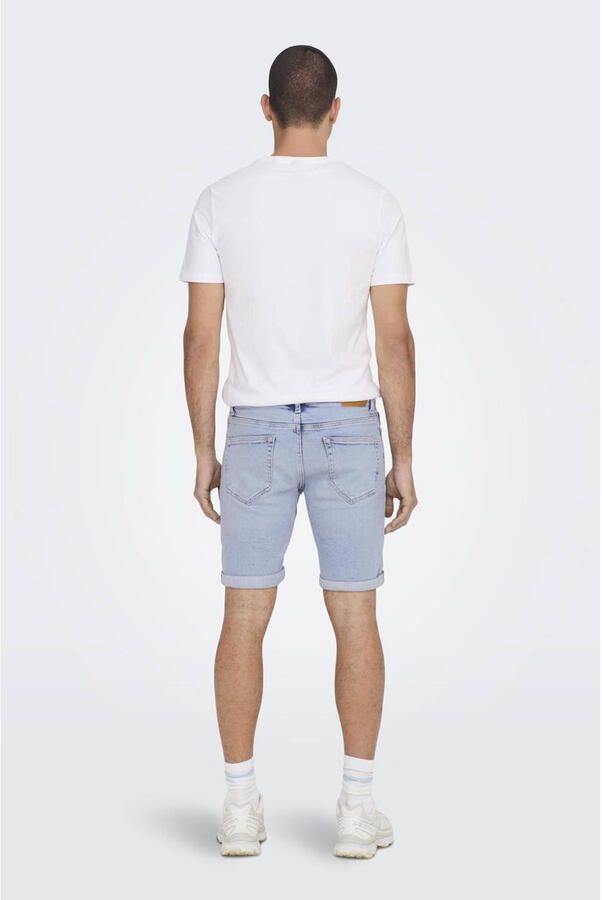 ONLY & SONS Jeansshort ONSPLY LIGHT BLUE 5189 SHORTS DNM NOOS - Foto 2