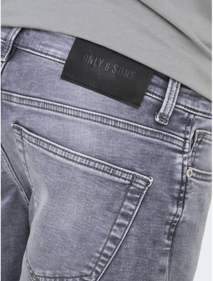 ONLY & SONS regular denim short ONSPLY medium grey denim - Foto 2